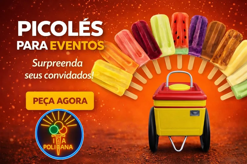 Picolés para Eventos — Sorveteria Itapolitana Cajuru